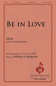 Be in Love SATB choral sheet music cover Thumbnail